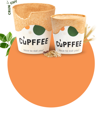 The cup can eat